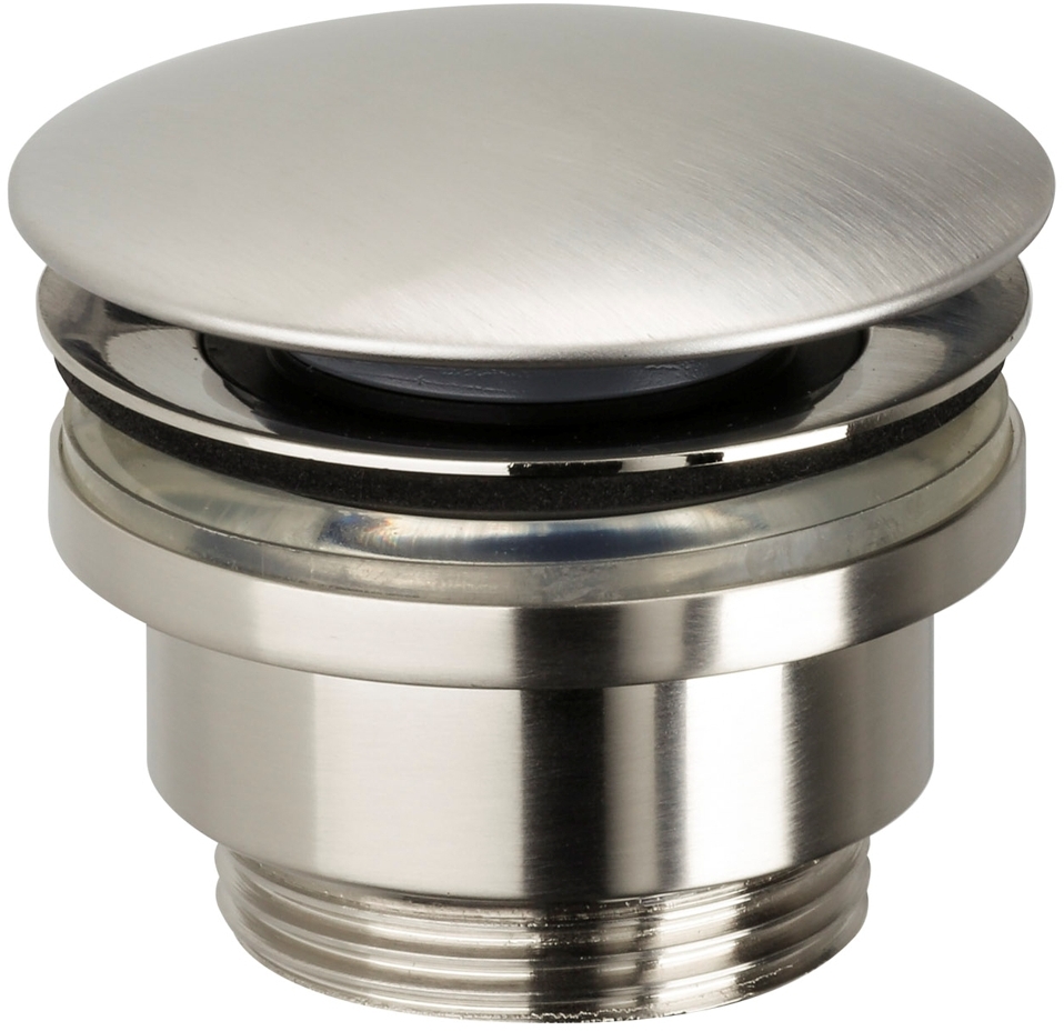 Herzbach Living korek do umywalki stal szczotkowana 17.432500.1.09