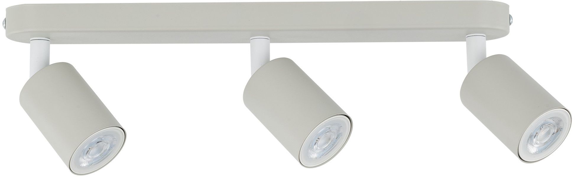 TK Lighting Livia lampa podsufitowa 3x10 W beżowa 10240
