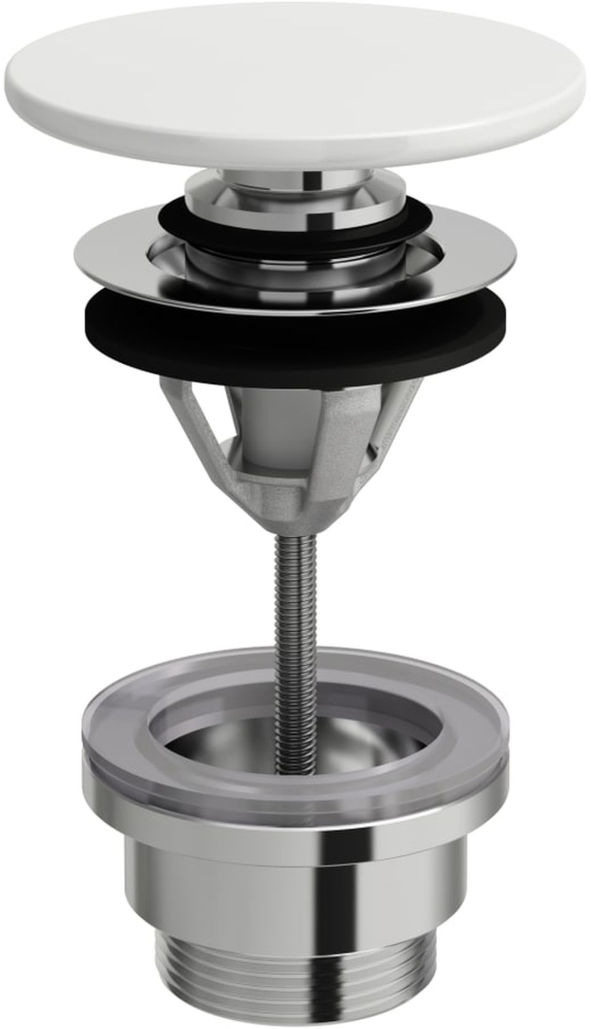 Laufen korek do umywalki klik-klak biały połysk H8981920000001 - Wysyłka w 24h