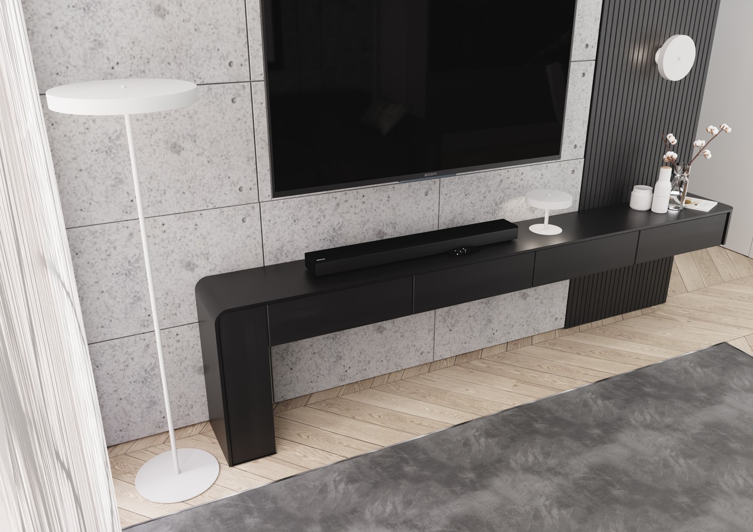 Emibig Nemo lampa stołowa 2x8 W biała 1456/LN2