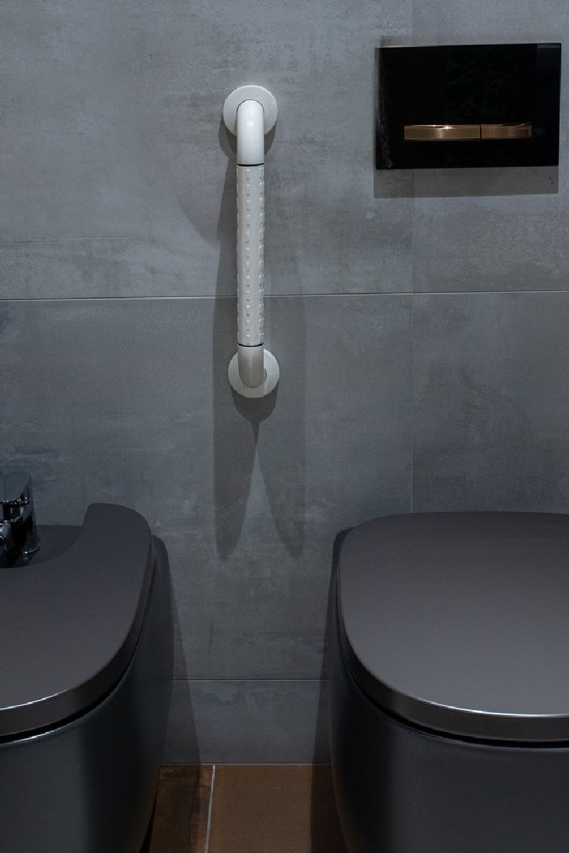 AWD Interior uchwyt dla niepełnosprawnych 43,5 cm prosty biały AWD02331413