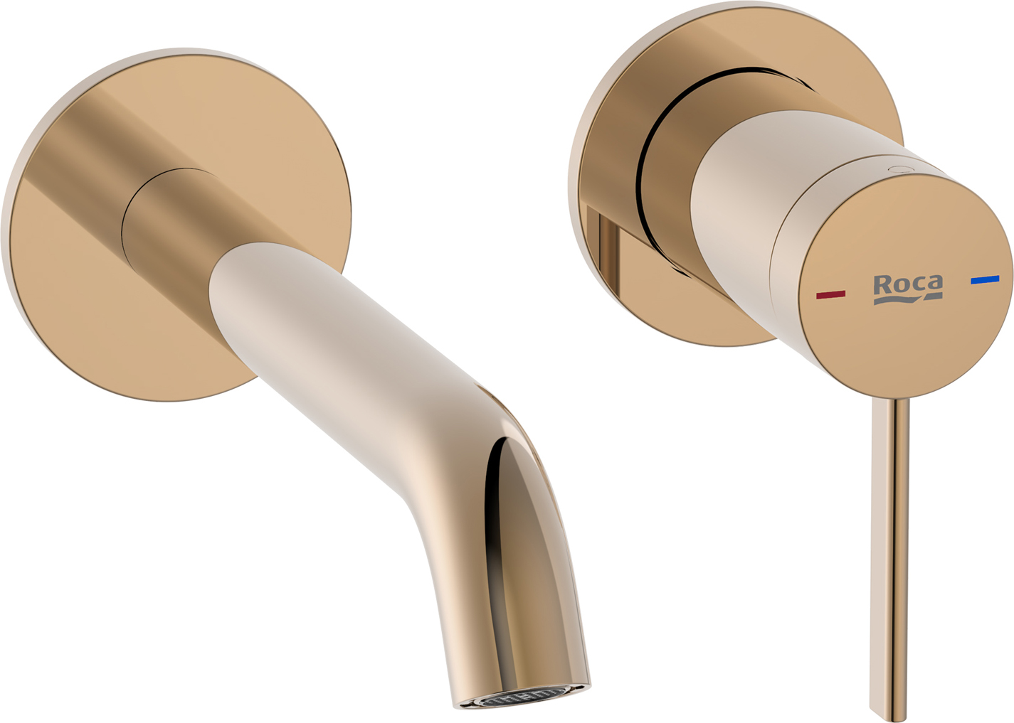 Roca Ona bateria umywalkowa podtynkowa Rose Gold A5A359ERG0 - Wysyłka w 24h