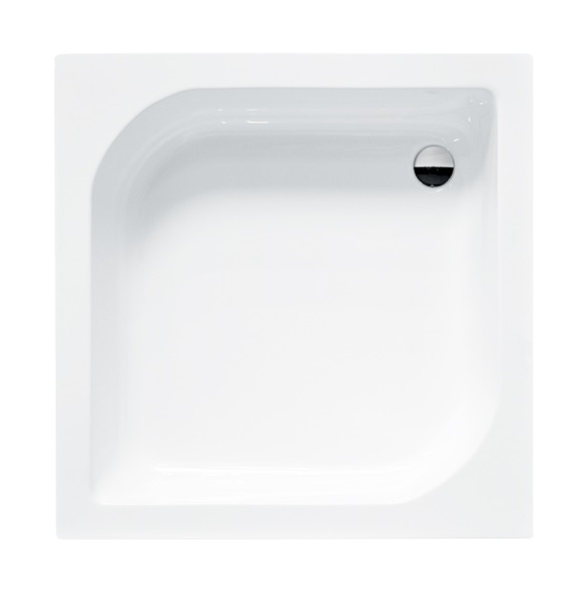 Besco Ares brodzik 70x70 cm kwadratowy biały #BAA-70-KW