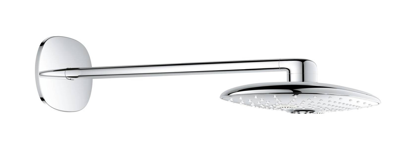 Grohe Rainshower 360 deszczownica owalna z ramieniem podtynkowym chrom 26254000