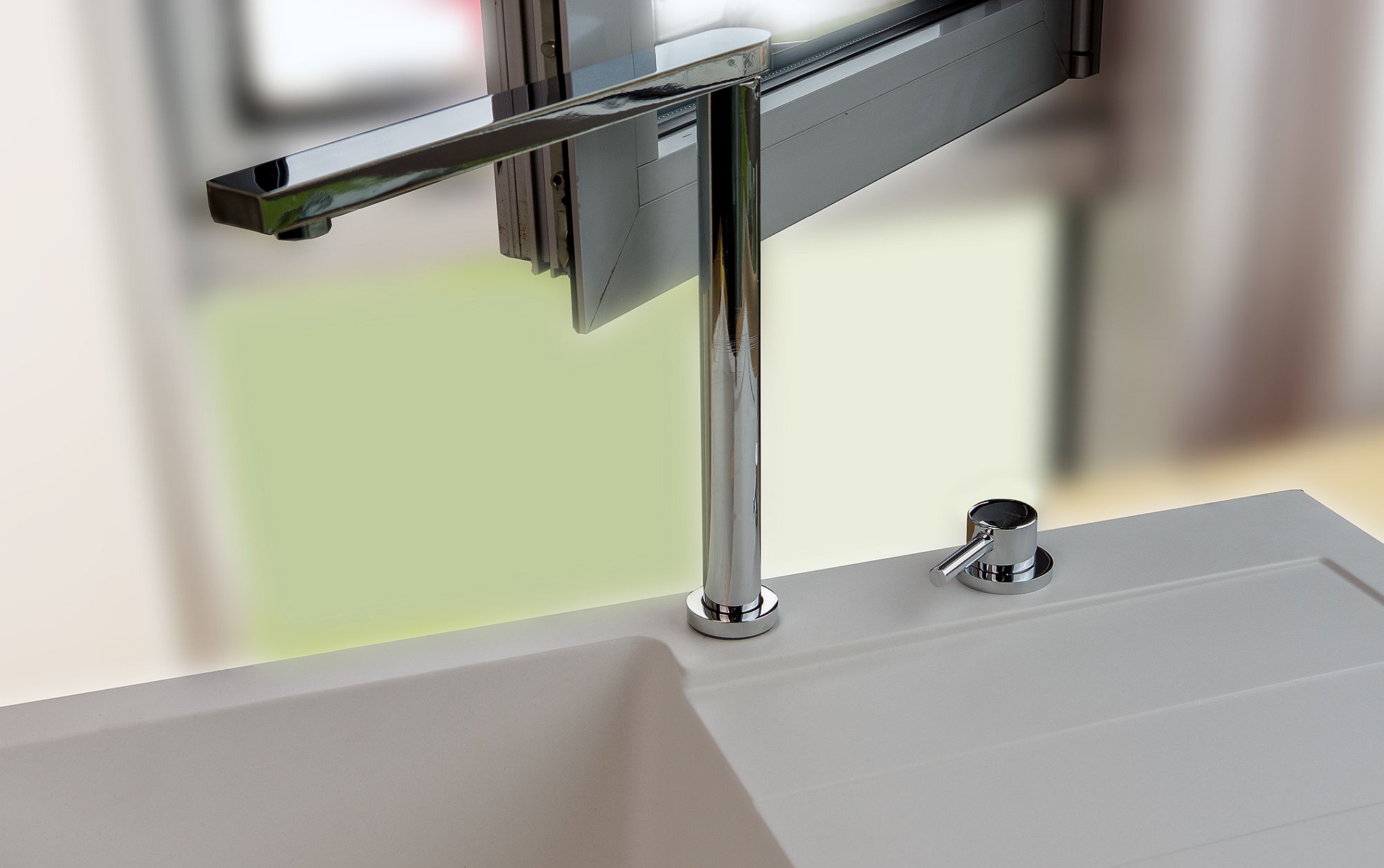 Pyramis Satellita bateria kuchenna podokienna 3/8" chrom 090917138