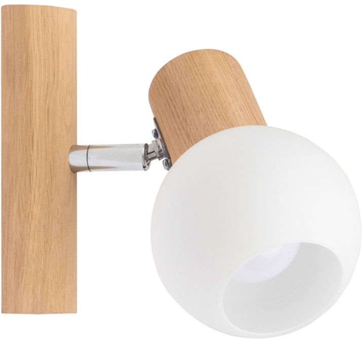 Spot-Light Karin kinkiet 1x40W dąb olejowany/biały 2231174 - Wysyłka w 24h