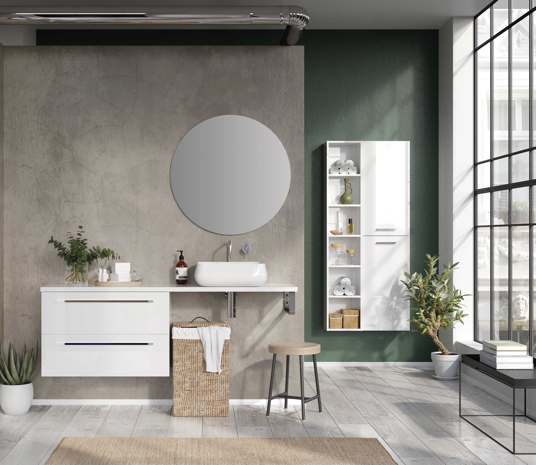 Elita Kwadro Plus uchwyt do szafki chrom połysk RE120600020040