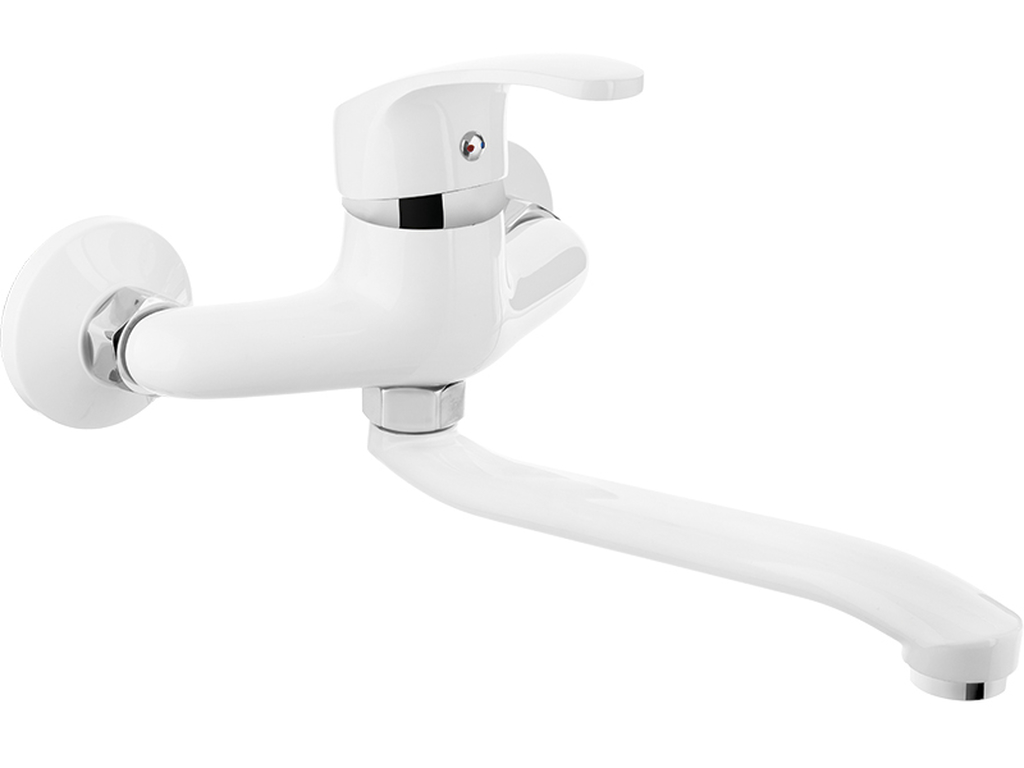 Kuchinox Kakadu bateria kuchenna ścienna biały połysk BKK680D - Wysyłka w 24h