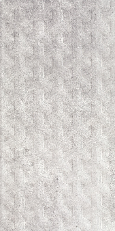 Paradyż Harmony płytka ścienna 30x60 cm STR motyw A szara