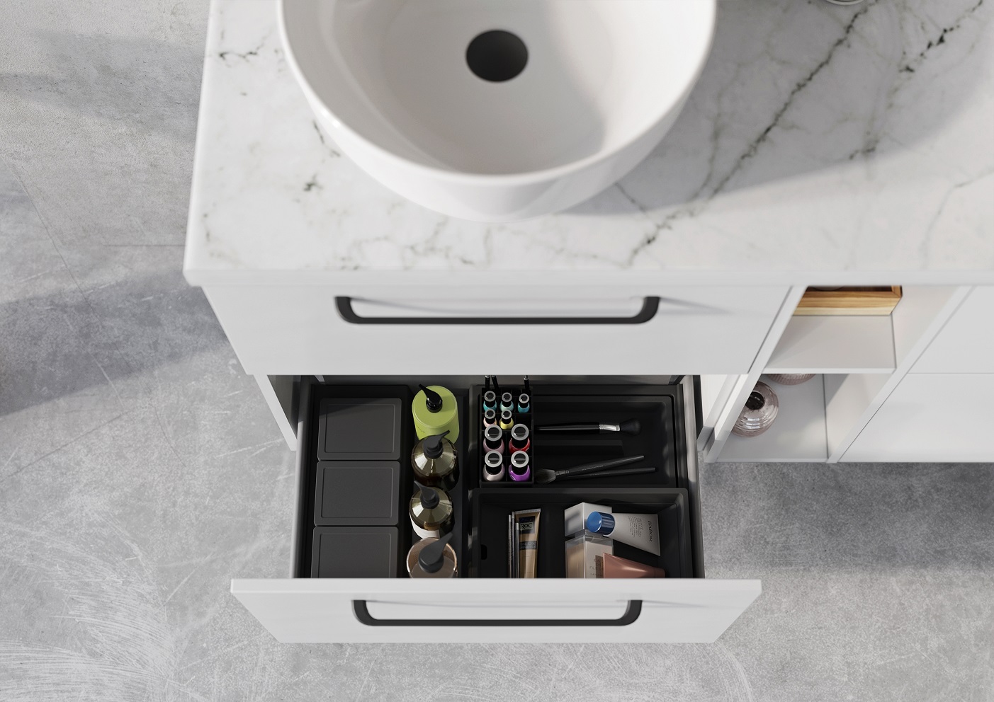 Elita Organic uchwyt do szafki black matt RE120320050560