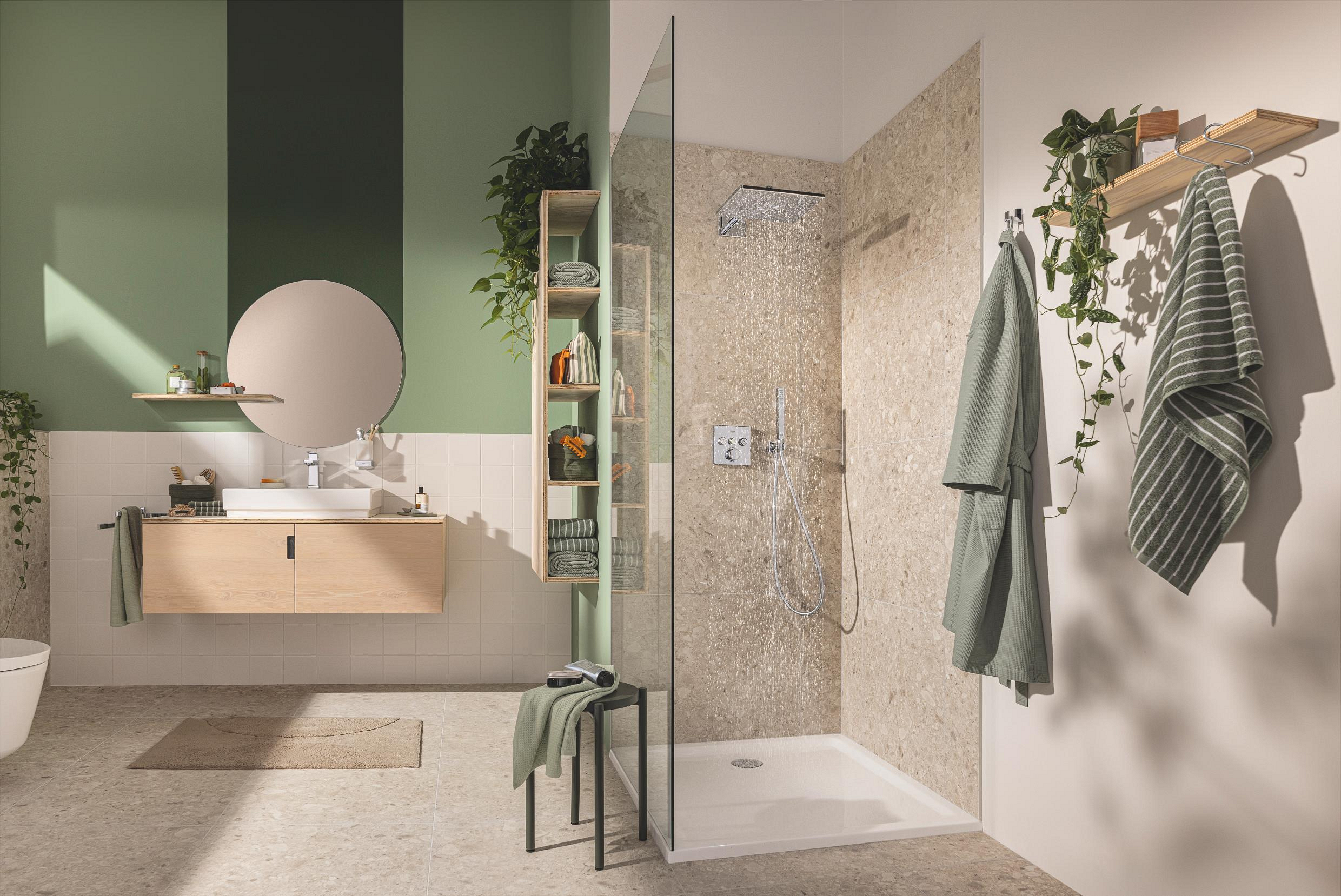 Grohe Precision Smartcontrol zestaw prysznicowy podtynkowy termostatyczny z deszczownicą chrom 34875000 - Wysyłka w 24h