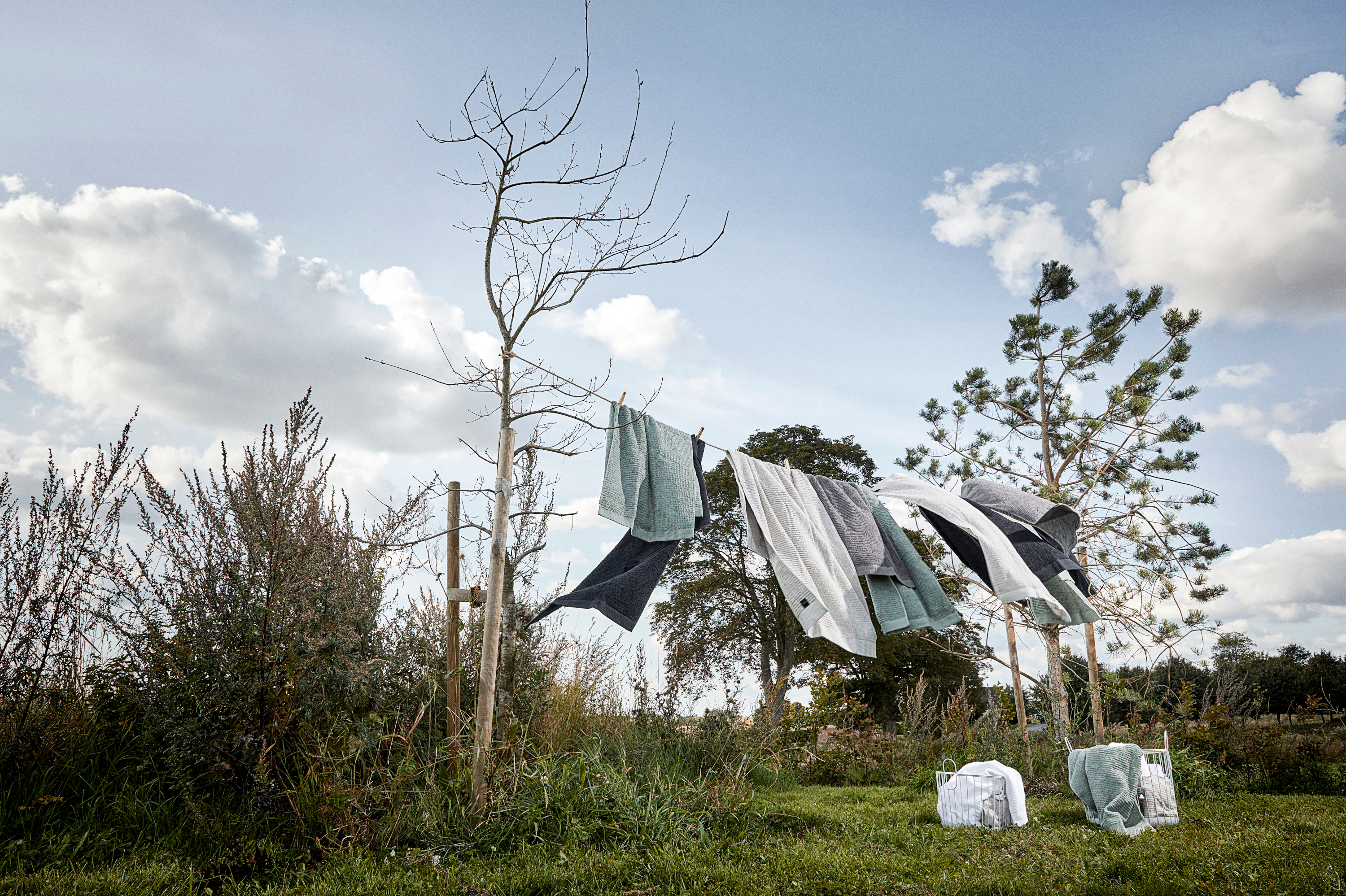 Zone Denmark Classic ręcznik 70x50 cm bawełniany szary 331180