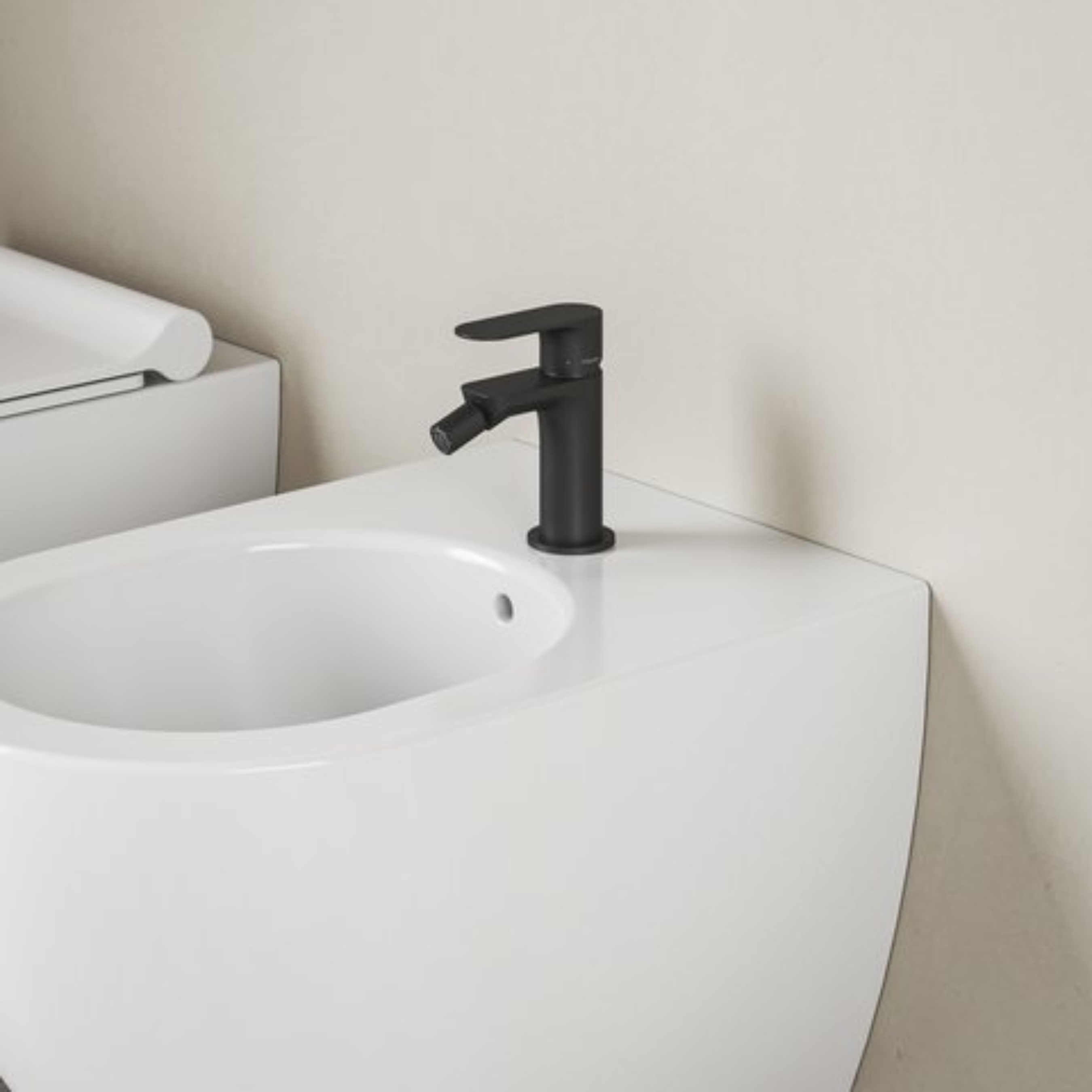 Ravak Chrome II bateria bidetowa stojąca czarna X070465