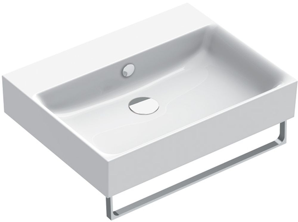 Catalano New Premium umywalka 60x47 cm prostokątna ścienna-nablatowa biała 0220600001