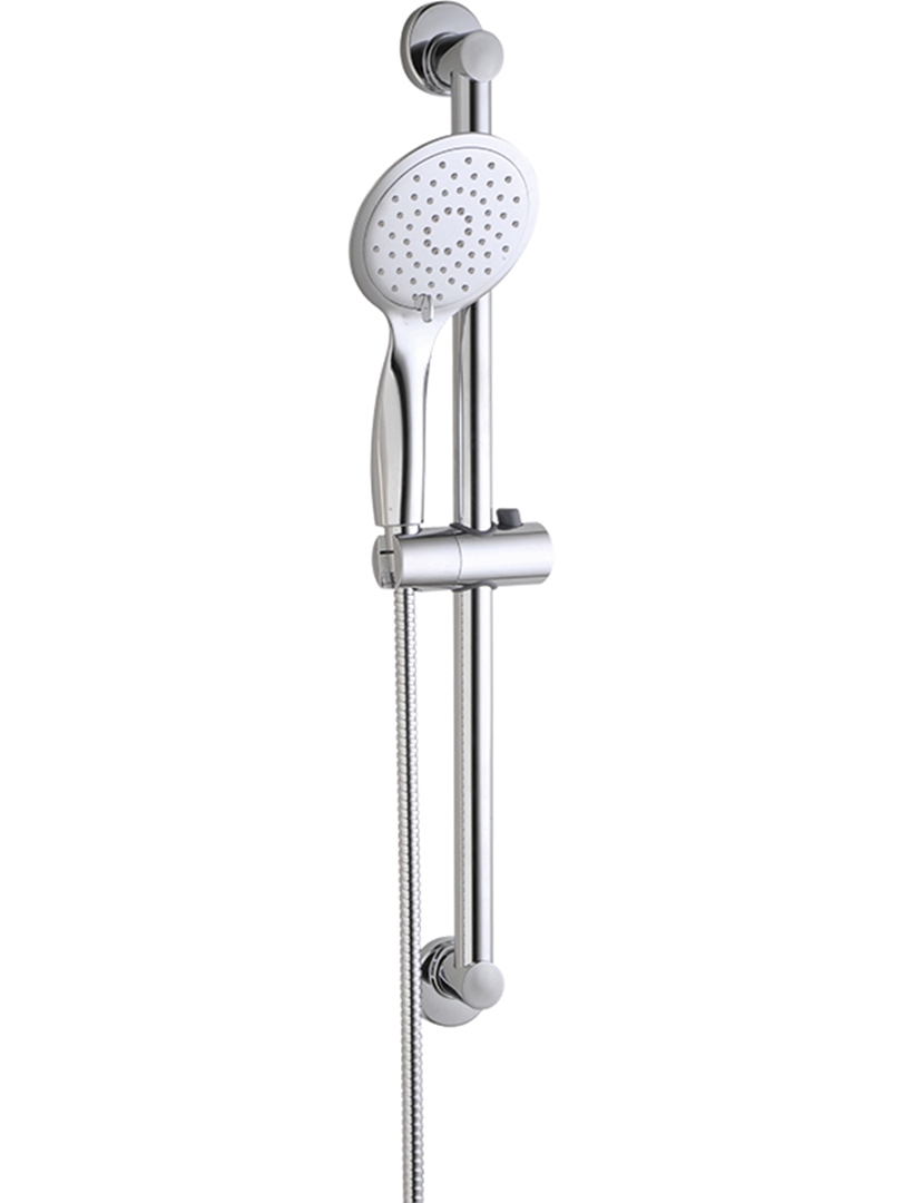 Laveo Fino zestaw prysznicowy ścienny chrom NLI01AD