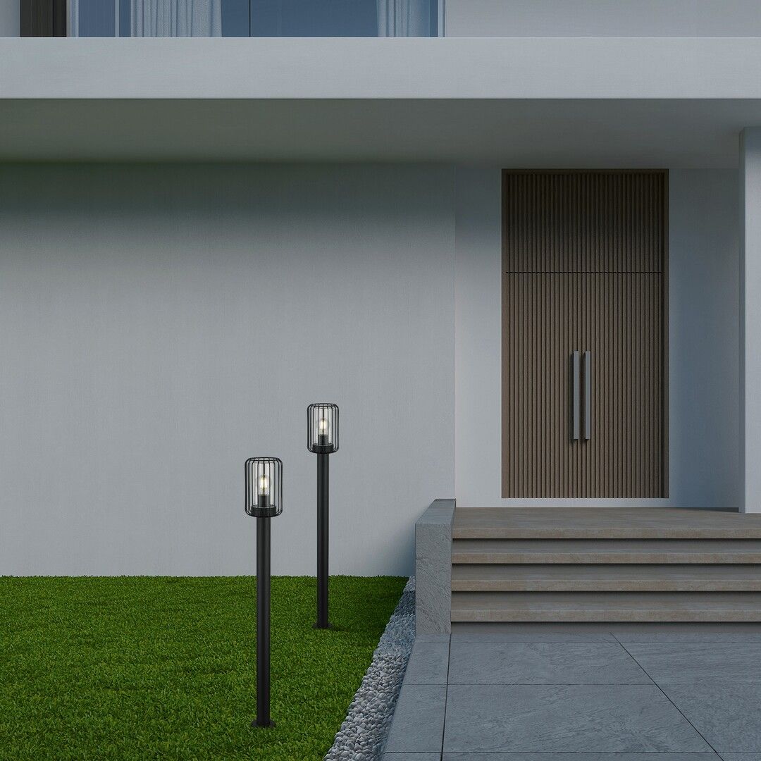 Rabalux Tarpa lampa stojąca zewnętrzna 1x40 W czarna 77108 - Wysyłka w 24h