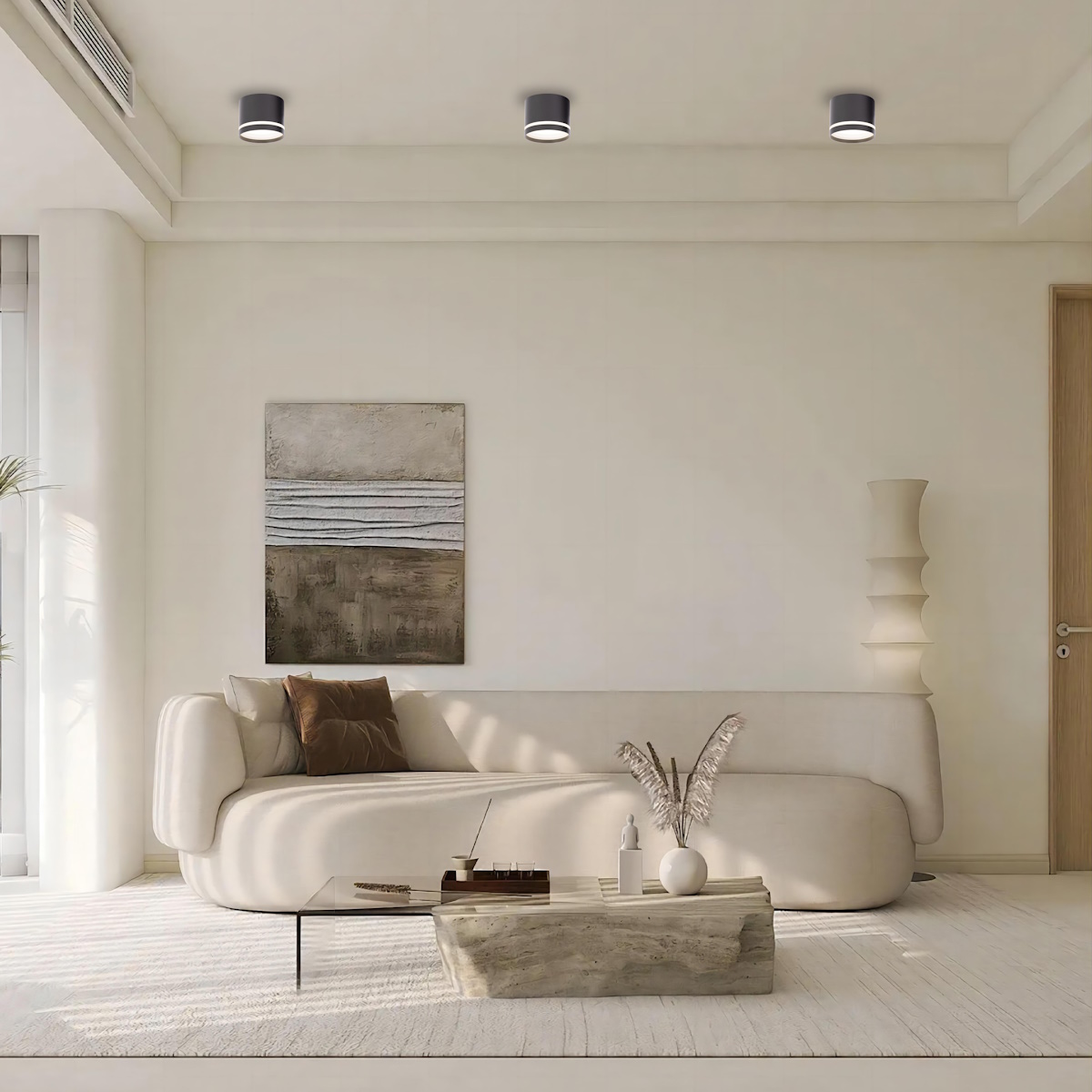 Light Prestige Kendal lampa podsufitowa 1x7 W czarna LP63311SMR1BK - Wysyłka w 24h