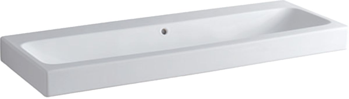 Geberit iCon umywalka 120x48 cm meblowa prostokątna KeraTect biała 124025600