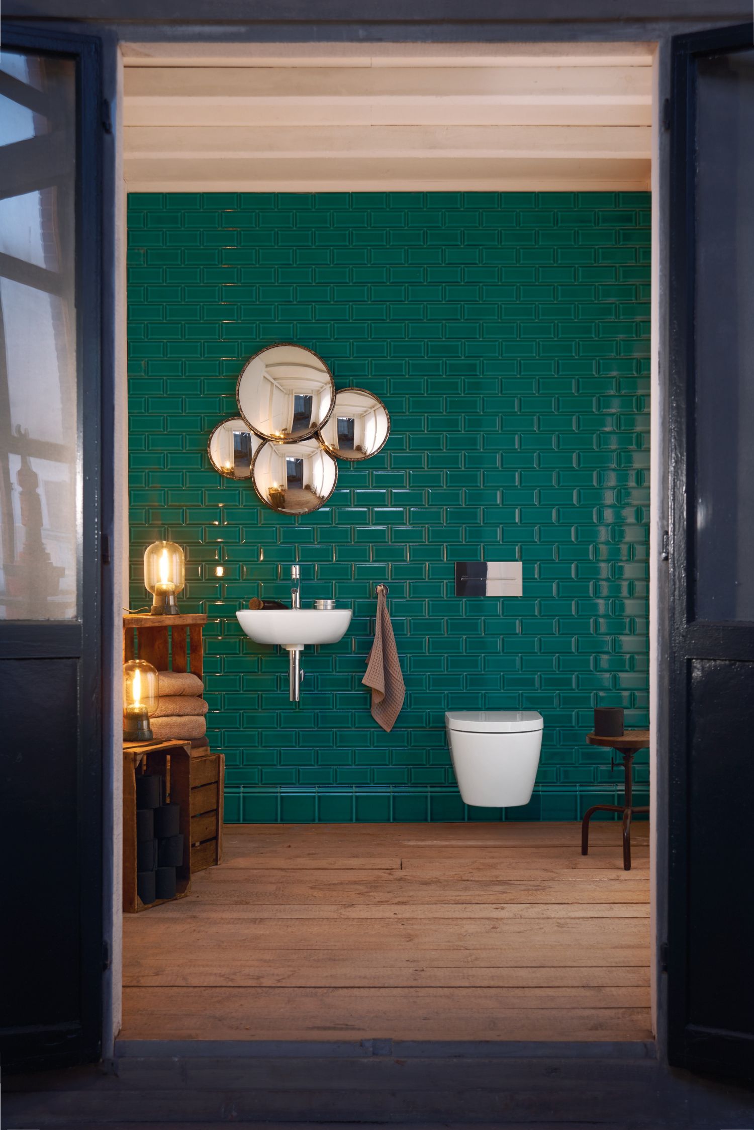 Duravit ME by Starck umywalka 45x32 cm ścienna prostokątna biała 0719450000