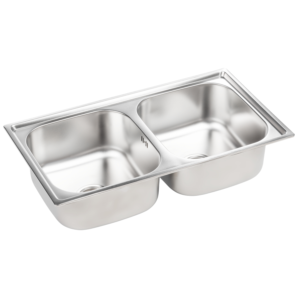 Kuchinox Standard zlewozmywak stalowy 78x43 cm SKS320T