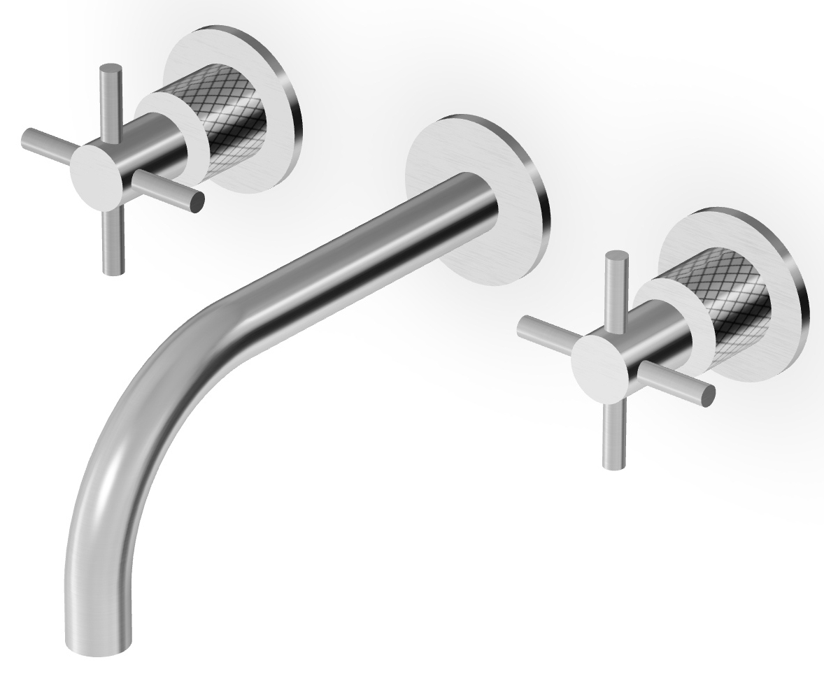 Zucchetti Helm bateria umywalkowa podtynkowa stal ZHM760.XG3