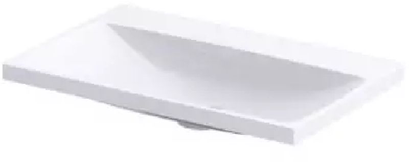 Oristo Compact umywalka 60x38 cm prostokątna meblowa biała UME-C-ET-60-92-BO