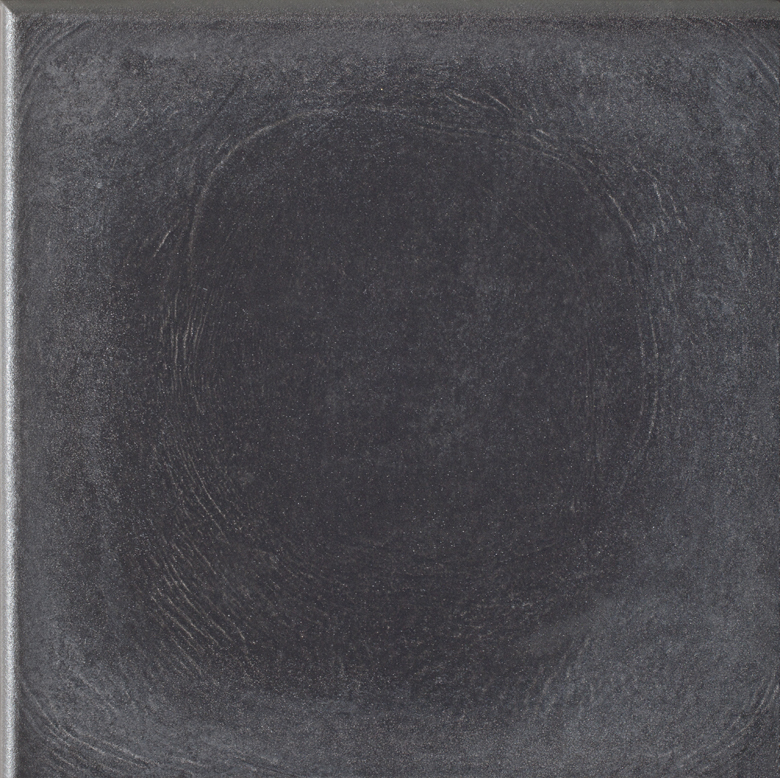 Paradyż Bazalto stopnica 33x33 cm STR narożna kapinos grafitowy mat