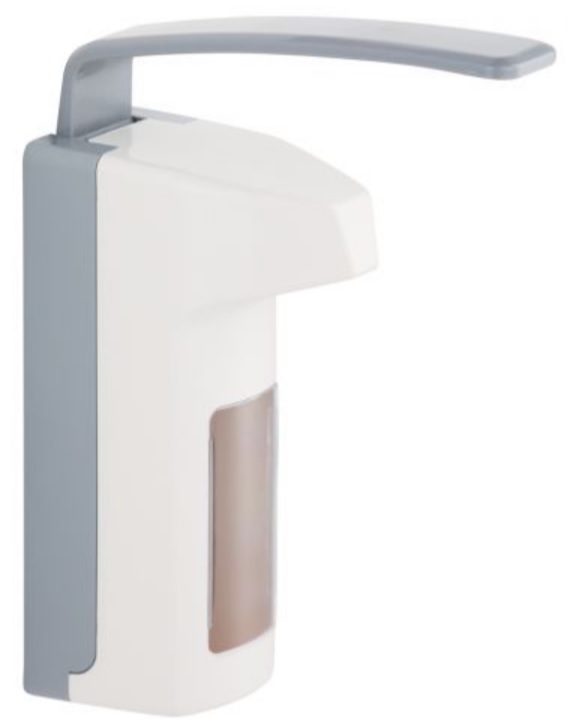 Merida dozownik łokciowy na jednorazowe wkłady 500 ml ścienny tworzywo D9P