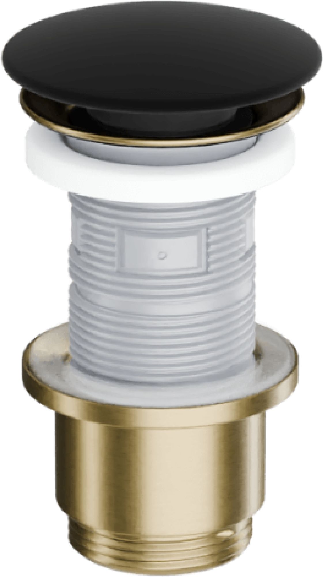 Excellent Design korek do umywalki złoty szczotkowany/czarny ARIN.1485.K.01.BLMGB