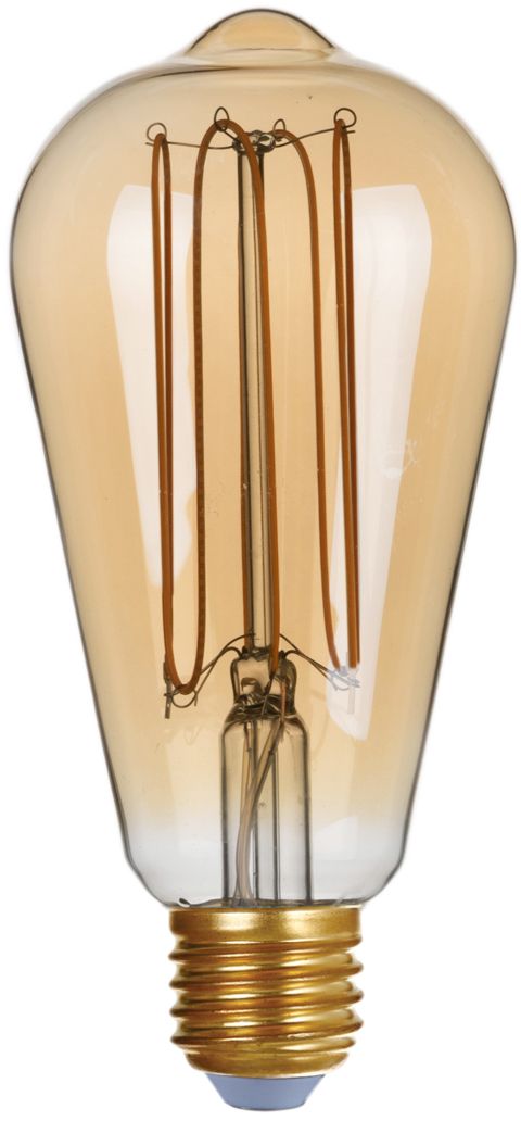 Italux Dimm Smoke żarówka LED 1x4 W 2200 K E27 757-ST64-DIM-TH-AMB