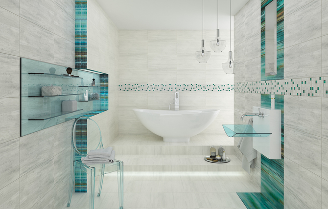 Paradyż Laterizio płytka ścienna 30x60 cm szara