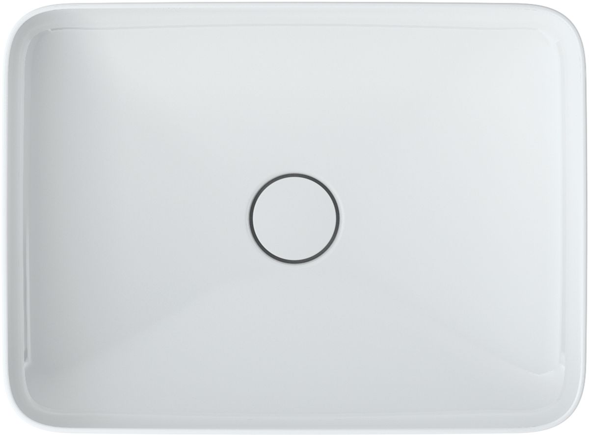 Roca Inspira umywalka 50x37 cm prostokątna nablatowa biała A327530000 - Wysyłka w 24h