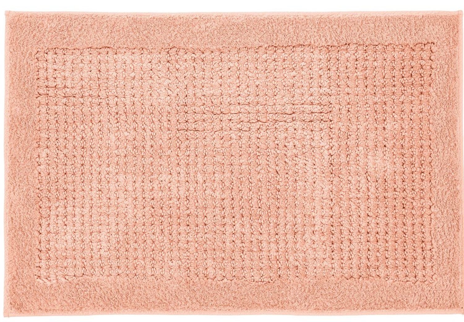 Kleine Wolke Net dywanik łazienkowy 120x70 cm bawełna papaya 9171397225