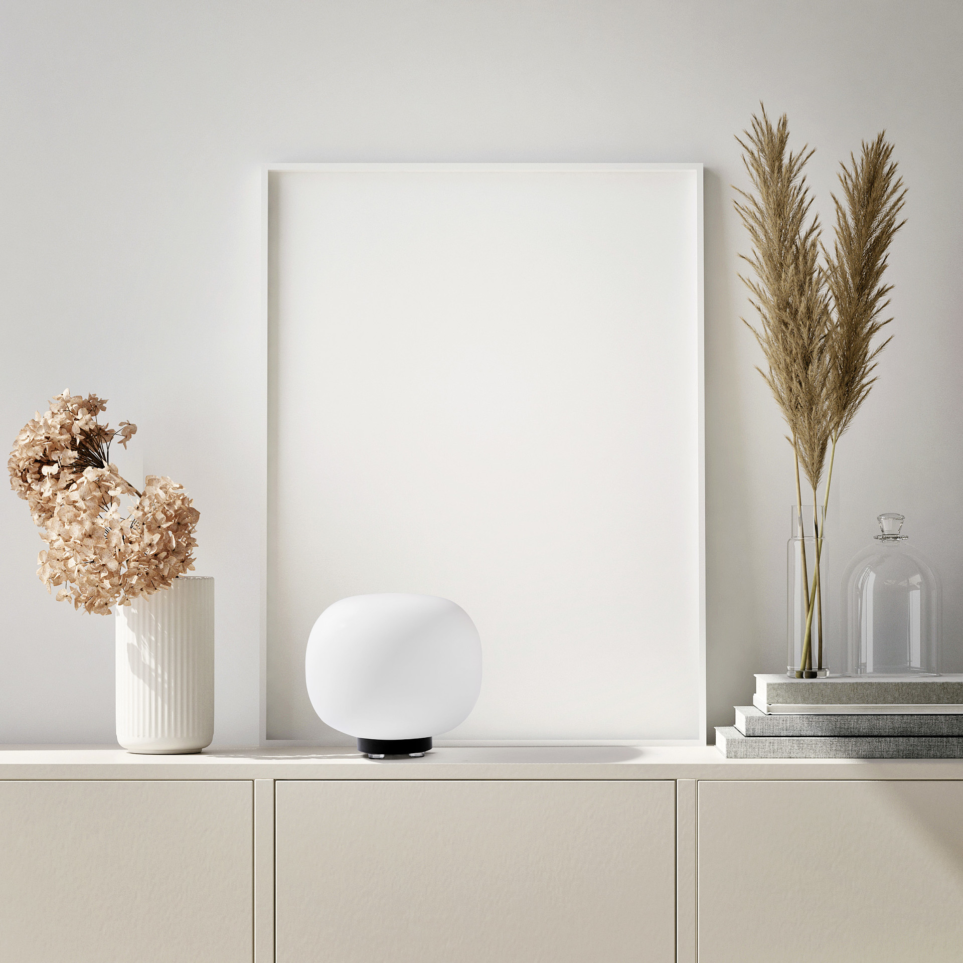 Miloox Bombo lampa stołowa 1x40W biała 1744.126