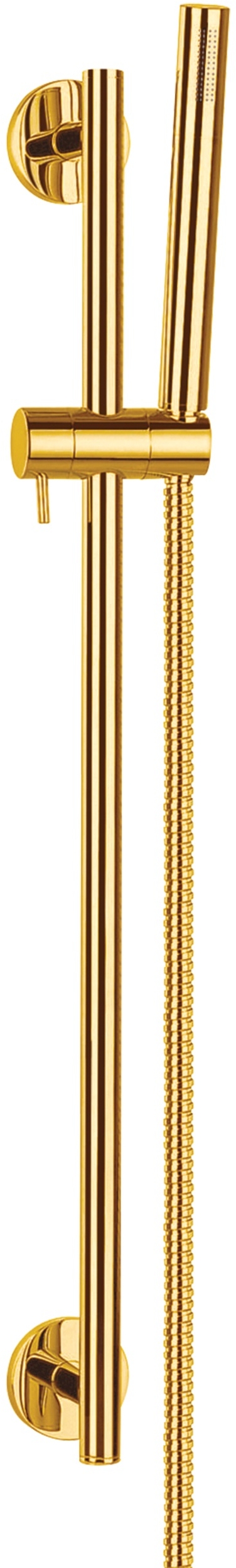 Omnires Microphone zestaw prysznicowy ścienny złoty połysk MICROPHONE-SGL