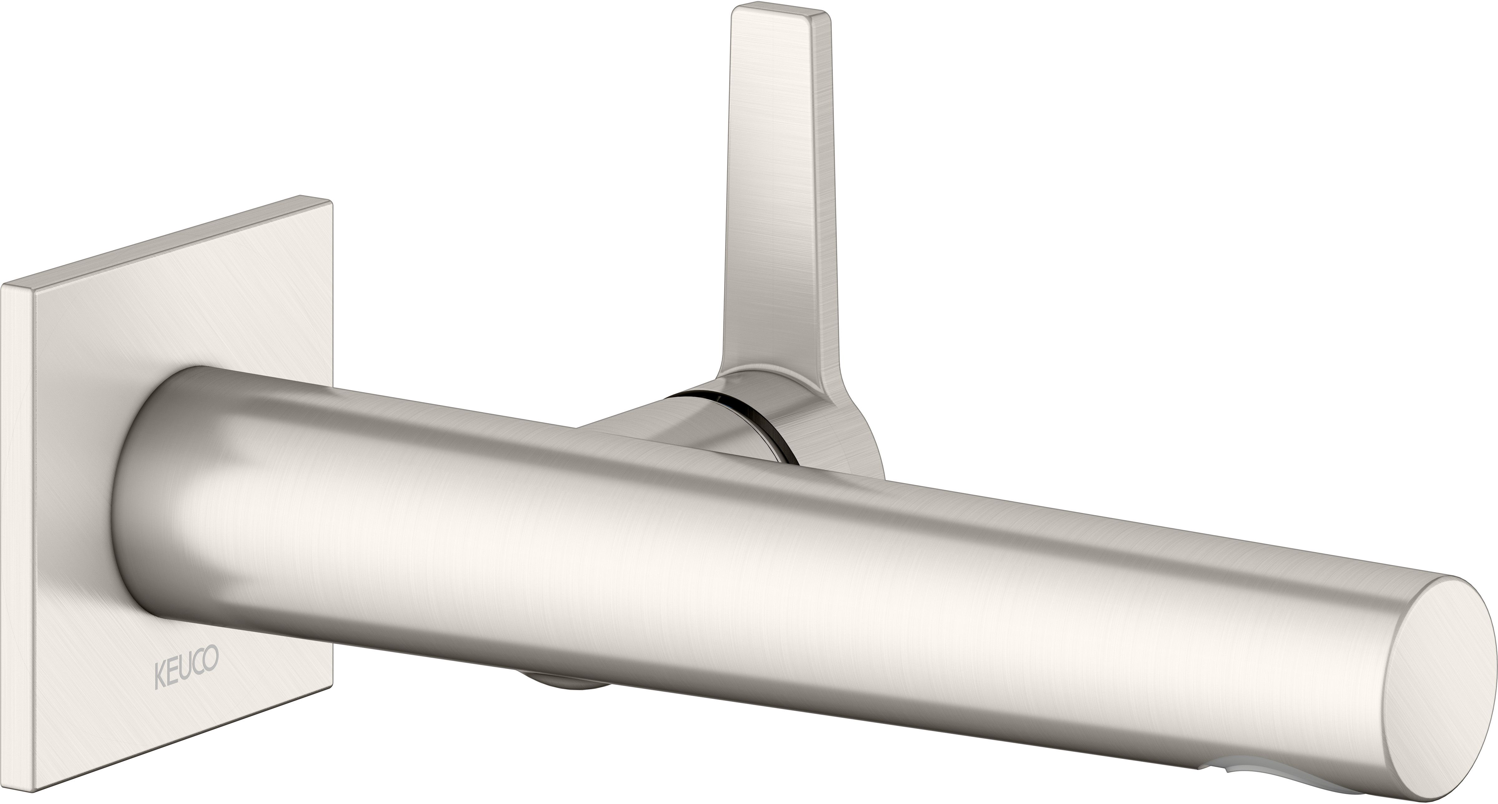 Keuco Edition 11 bateria umywalkowa podtynkowa nikiel szczotkowany 51116051302