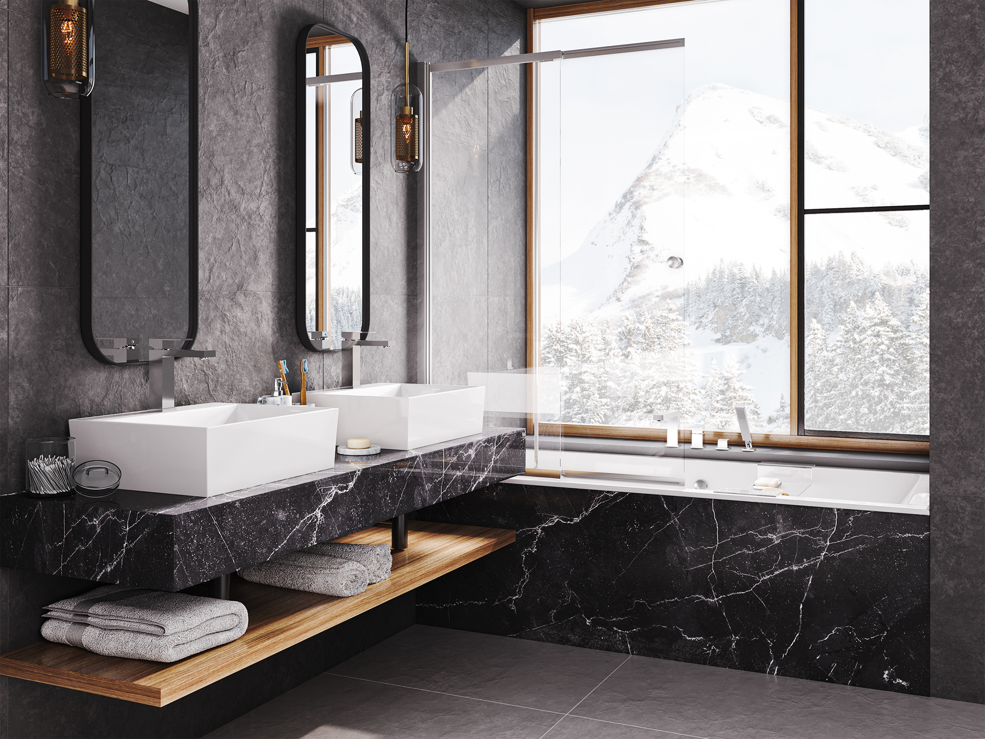 Besco Easy Slide parawan nawannowy 100x150 cm 2-częściowy chrom/szkło przezroczyste PES-2S - Wysyłka w 24h