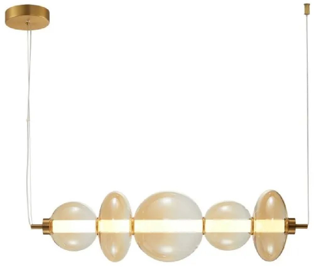 Italux Sonte lampa wisząca 1x40 W brązowa PND-24352-40W-AB-AMB