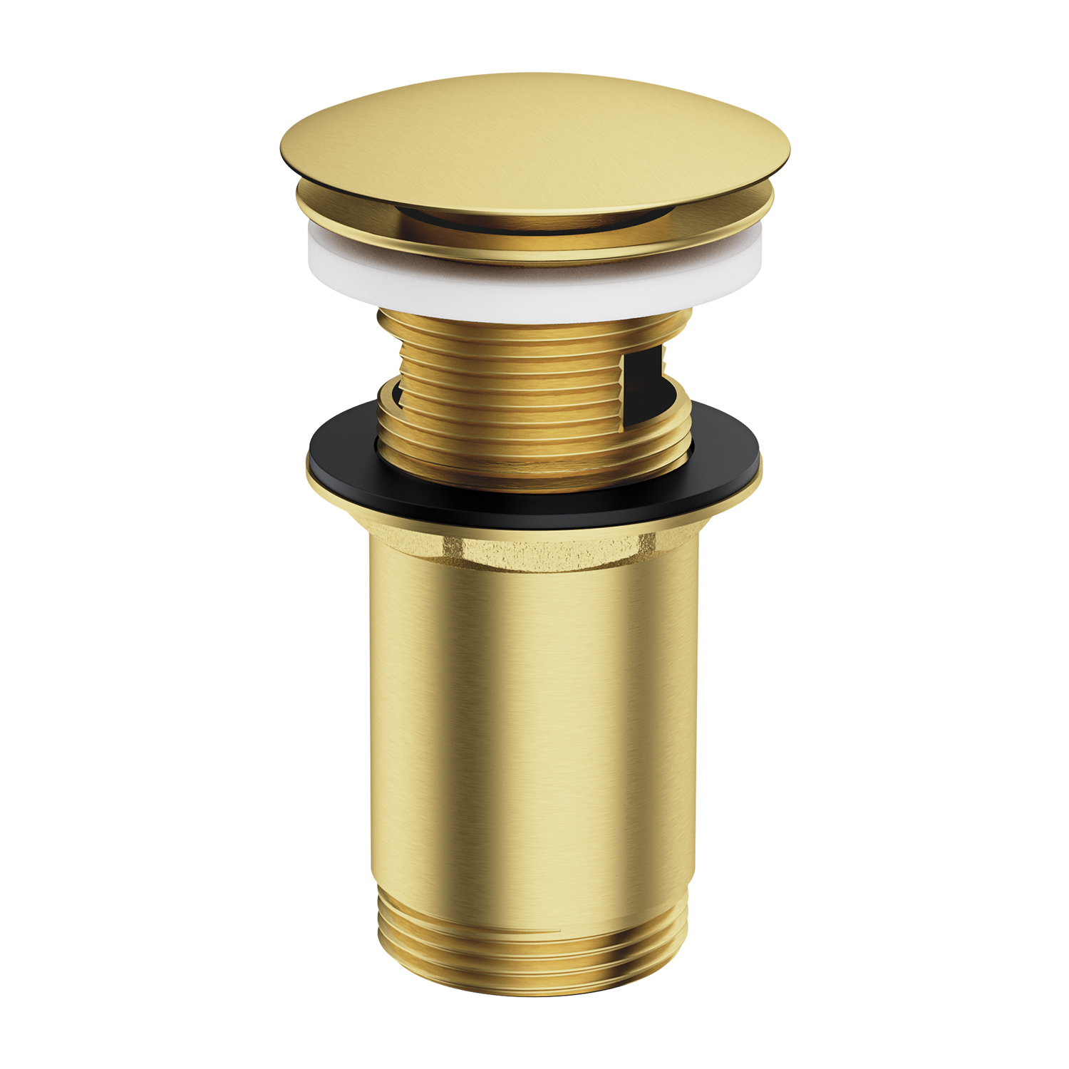 Omnires korek do umywalki mosiądz szczotkowany A706BSB - Wysyłka w 24h