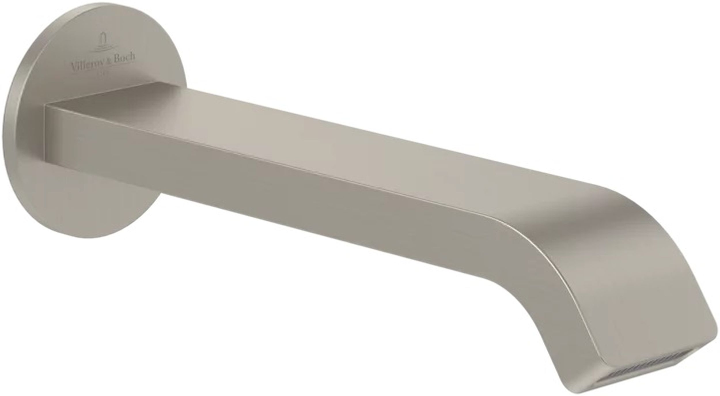 Villeroy & Boch Dawn wylewka do baterii wannowa nikiel szczotkowany mat TVT10650515264