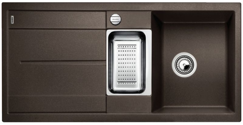 Blanco Metra 6 S zlewozmywak 100x50 cm z Silgranit PuraDur kawowy 515045