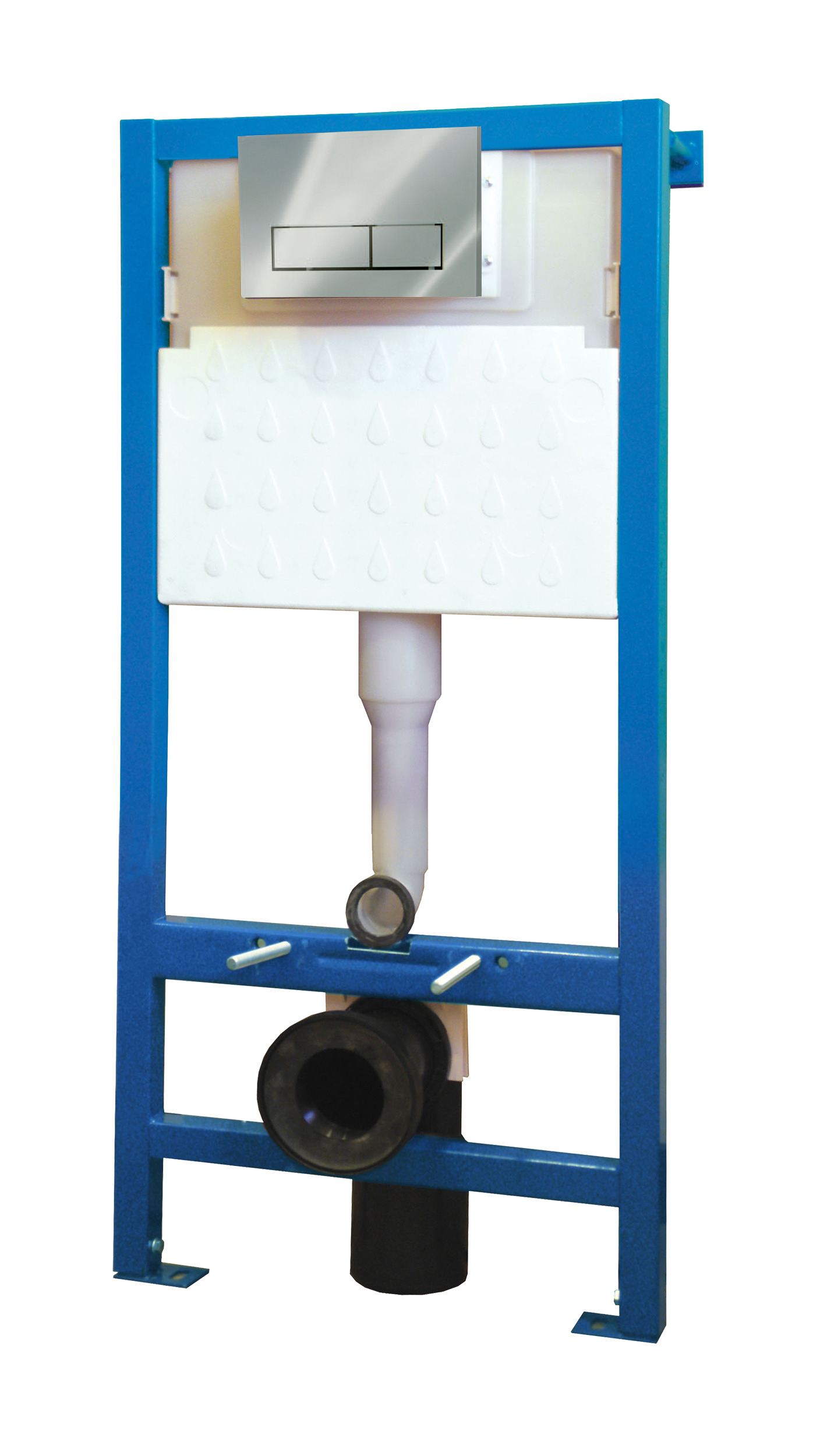 LaVita Lav 100 stelaż podtynkowy z przyciskiem spłukującym do miski WC wiszącej