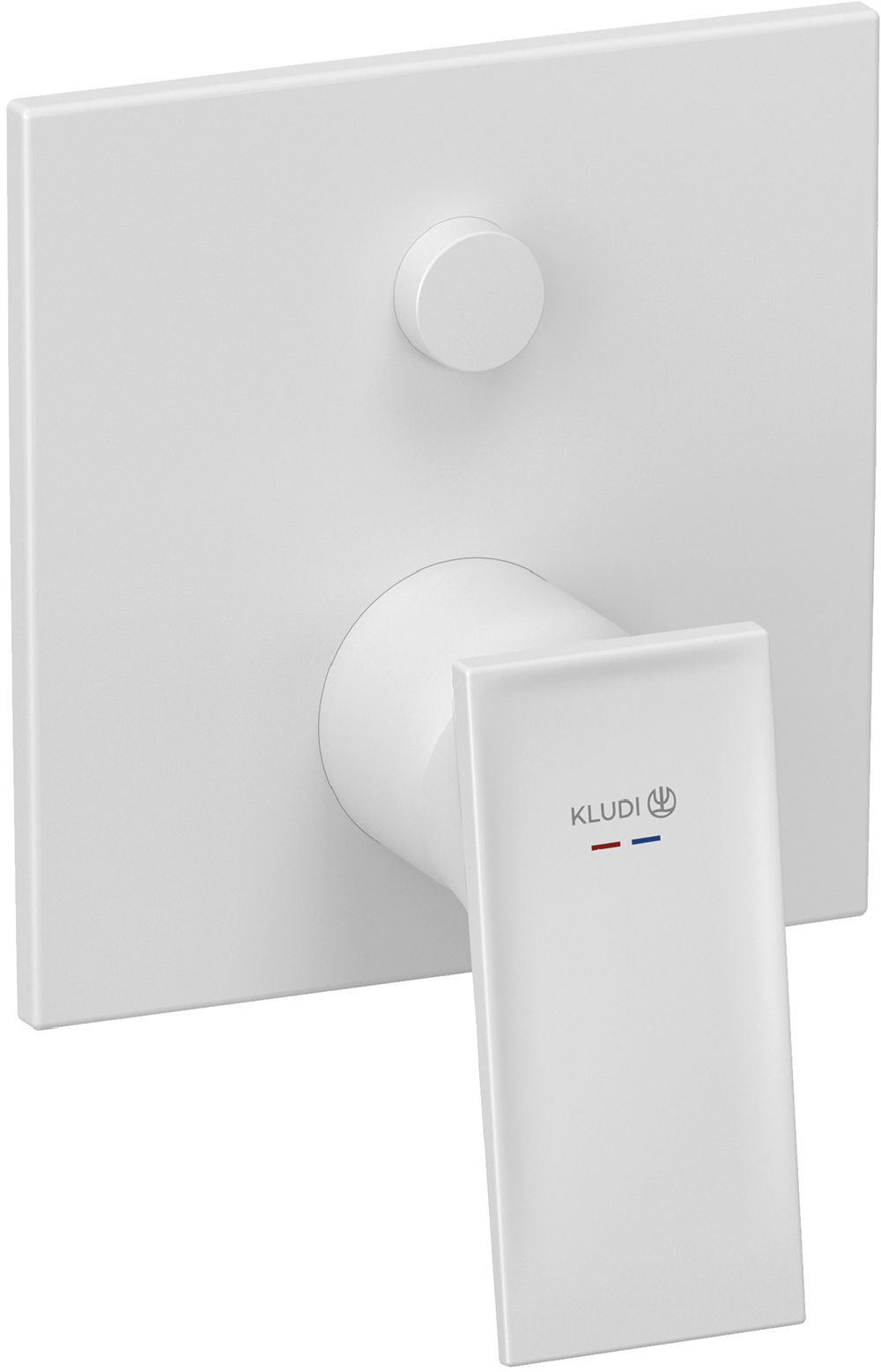 Kludi Decus bateria wannowo-prysznicowa podtynkowa biała 547595375