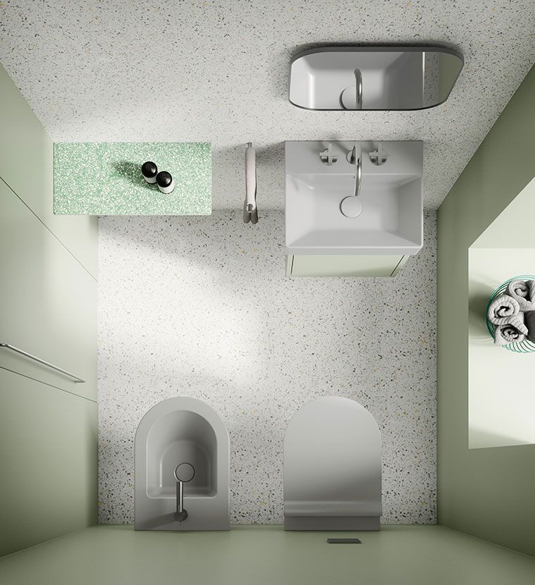 GSI Pura miska WC wisząca bez kołnierza 881617