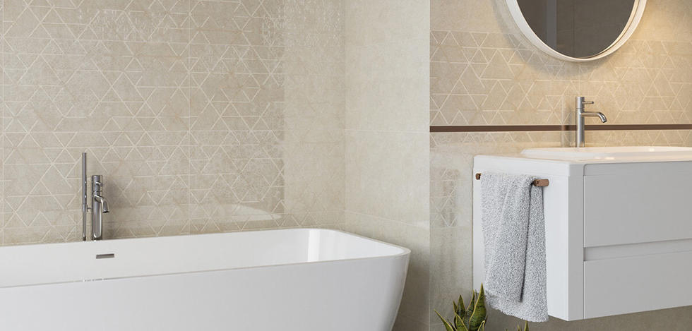 Paradyż Mistysand płytka ścienna 30x60 cm beżowa