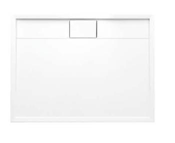 Omnires Brooklyn brodzik 100x80 cm prostokątny biały BROOKLYN80/100/PBP