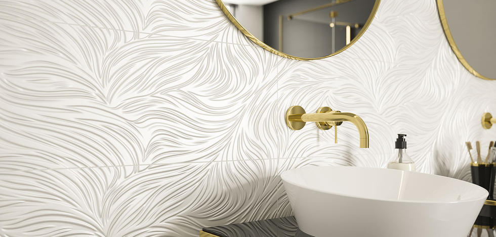 Paradyż Elegant Surface płytka ścienna 29,8x89,8 cm STR A biały mat