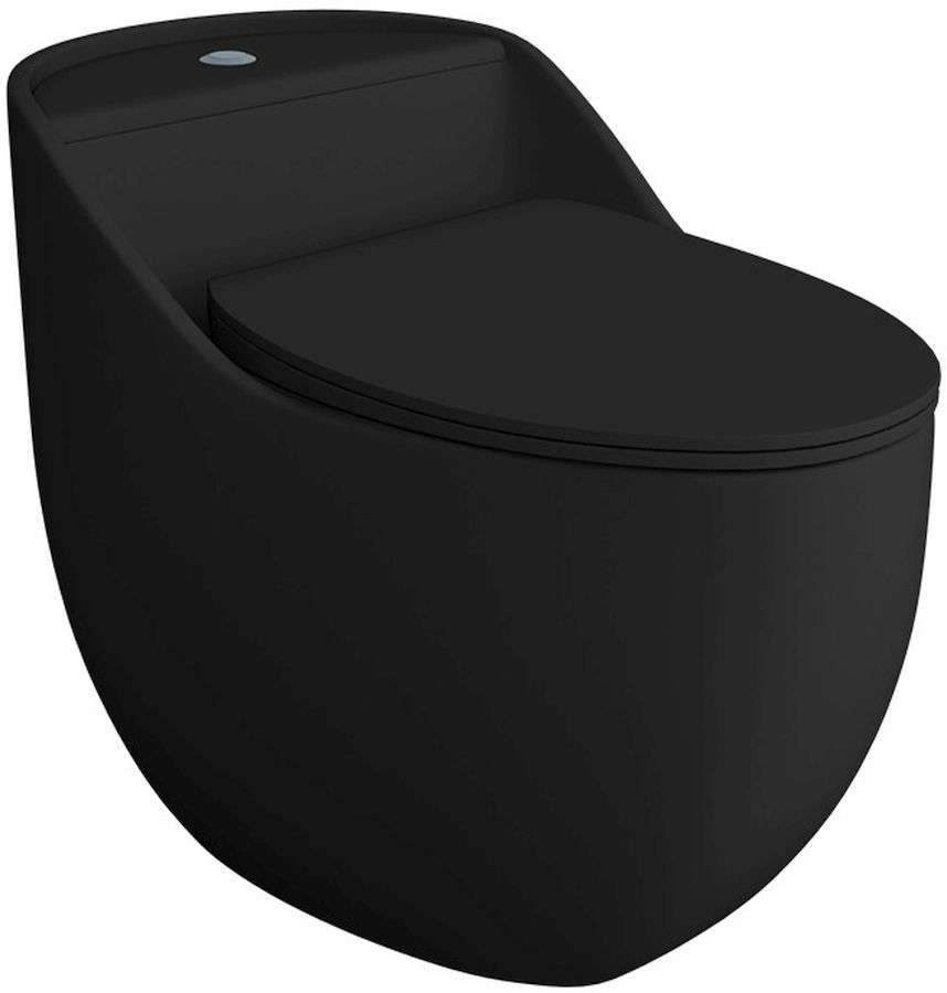 LaVita Silia zestaw kompakt WC stojący czarny połysk - Wysyłka w 24h