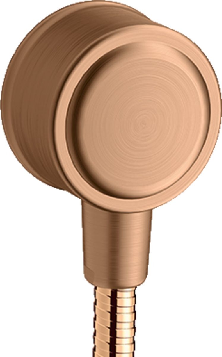 Axor Montreux przyłącze kątowe węża FixFit brąz szczotkowany 16884140