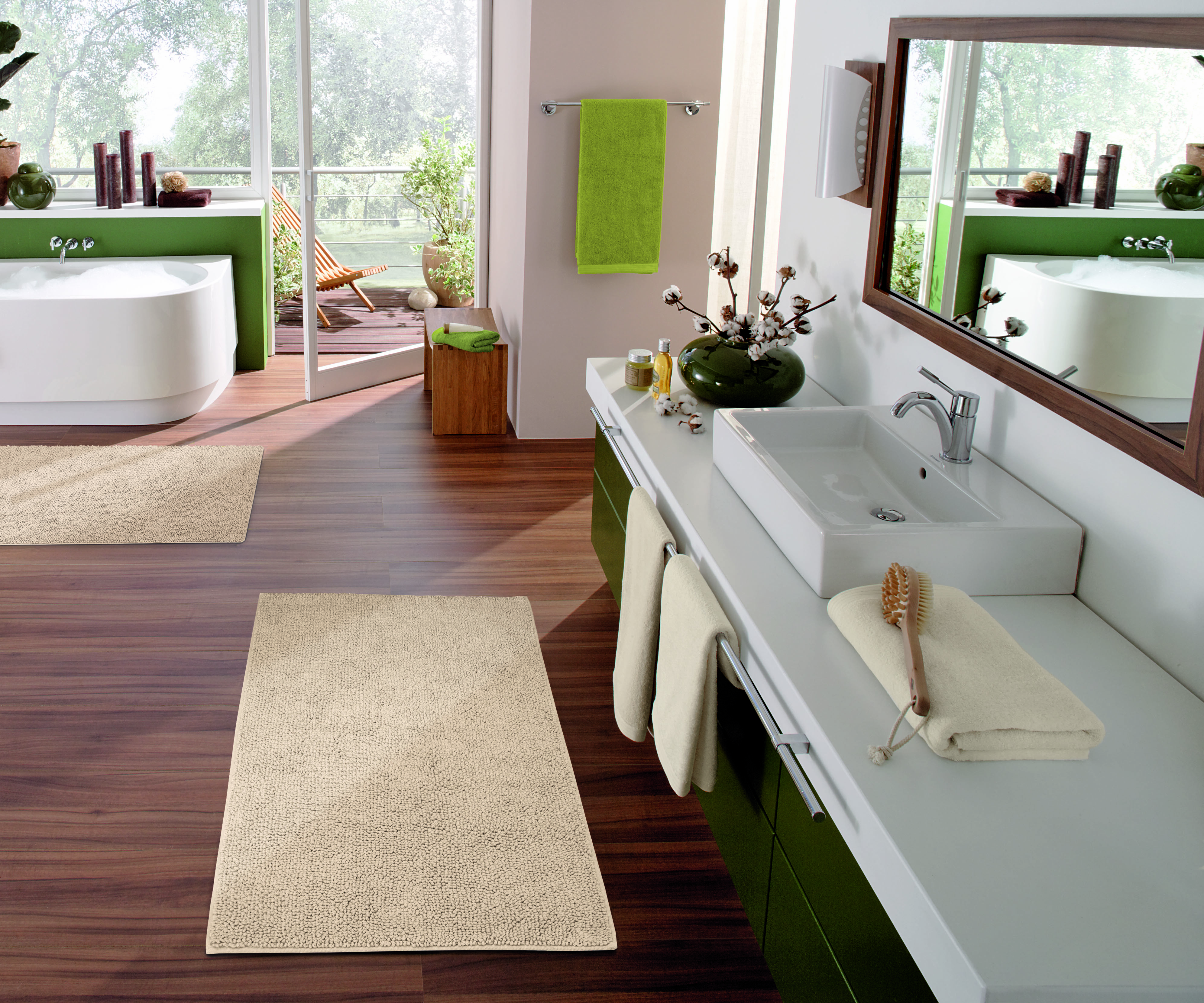 Kleine Wolke Chrissy dywanik łazienkowy 55x65 cm bawełna Nature 9146202539 - Wysyłka w 24h